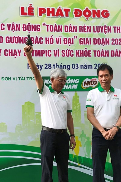TP.HCM: Hơn 5.000 người tham gia Ngày chạy Olympic vì sức khỏe toàn dân 2021 - Anh 2