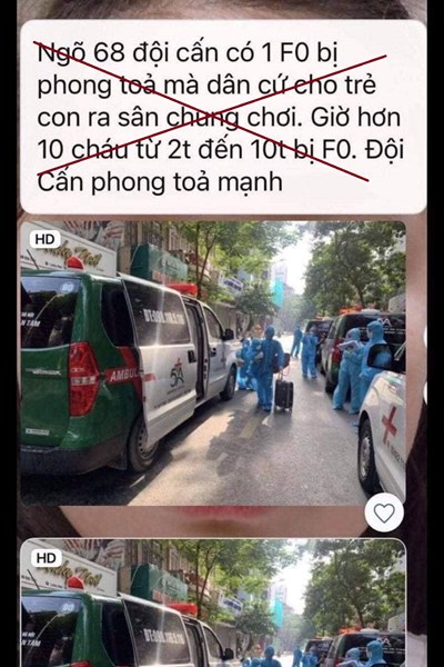 Sáng 18.8, Hà Nội ghi nhận 5 ca dương tính, bác tin hơn 10 trẻ em mắc Covid-19 - Anh 1