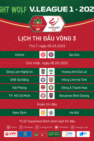 Vòng 3 V.League 2022: HAGL tìm chiến thắng đầu tay - Anh 2