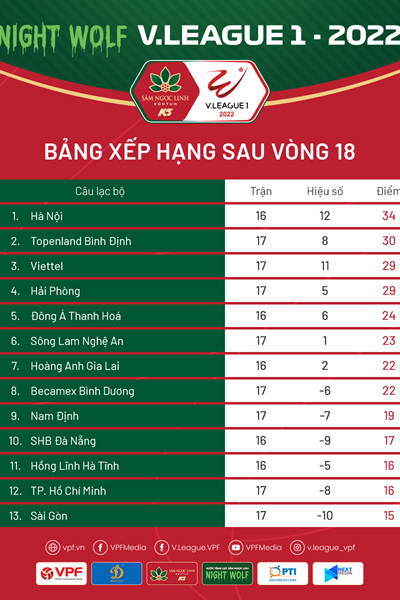 Vòng 18 V.League 2022: Niềm vui của các đội khách - Anh 3