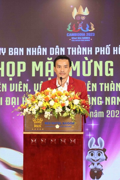 TP.HCM khen thưởng các HLV, VĐV đạt thành tích cao tại SEA Games 32 - Anh 2