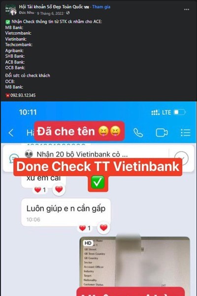 Đà Nẵng: Phá vụ án đầu tiên về mua bán trái phép thông tin cá nhân tài khoản ngân hàng - Anh 1