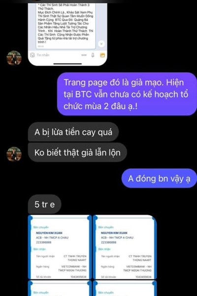 VTV8 cảnh báo thông tin lừa đảo về Cuộc thi tiếng hát doanh nhân mùa 2 - Anh 2