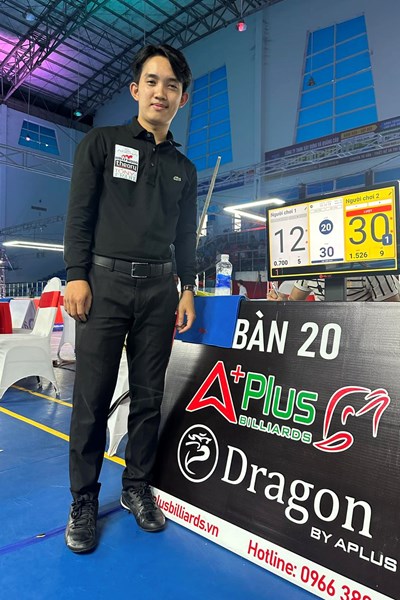 Kịch tính tranh “vé vàng” carom 3 băng tại Giải Billiards & Snooker VĐQG 2024 - Anh 1