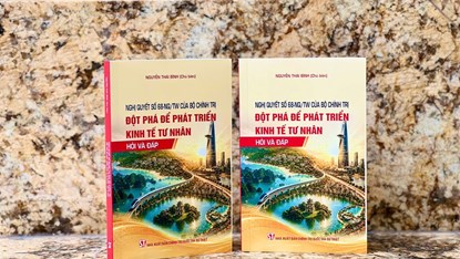 Đổi mới tư duy của Đảng về kinh tế tư nhân qua cuốn sách hỏi - đáp Nghị quyết số 68-NQ/TW