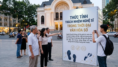 Thức tỉnh trách nhiệm nghệ sĩ trong thời đại văn hóa số