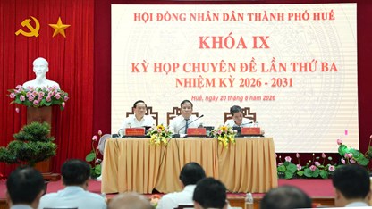 TP. Huế hợp nhất Sở VHTT và Sở Du lịch, còn 13 cơ quan thuộc UBND thành phố