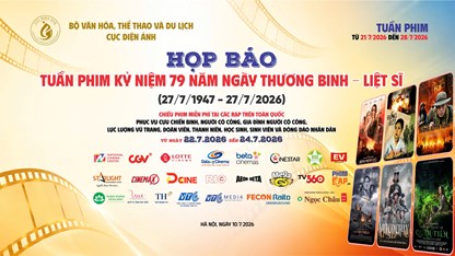 190 cụm rạp trên cả nước chiếu phim miễn phí dịp kỉ niệm 79 năm Ngày Thương binh - Liệt sĩ