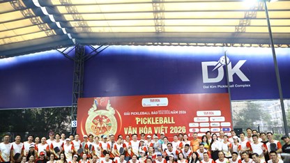 Khai mạc Giải Pickleball Báo Văn Hóa năm 2026 - “Pickleball Văn hóa Việt 2026”