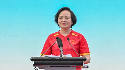 Phó Thủ tướng Phạm Thị Thanh Trà: “Mỗi người dân lựa chọn ít nhất một môn thể thao để tập luyện thường xuyên“