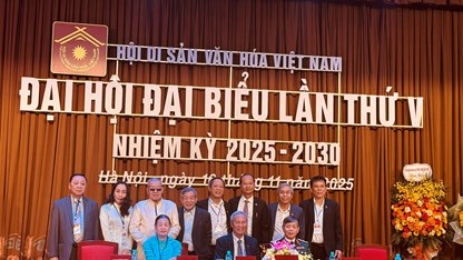 PGS.TS Đỗ Văn Trụ tái đắc cử Chủ tịch Hội Di sản Văn hóa Việt Nam nhiệm kỳ 2025-2030