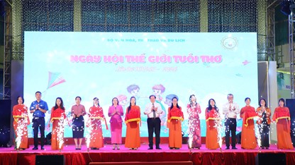 Nhiều trải nghiệm thú vị tại Ngày hội Thế giới tuổi thơ 