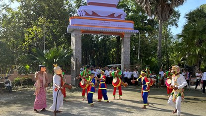 Giữ hồn múa trống Chhay-dăm giữa nhịp sống hiện đại