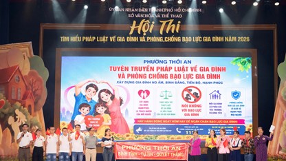 TP.HCM bổ sung chế độ cho lực lượng làm công tác gia đình ở cơ sở