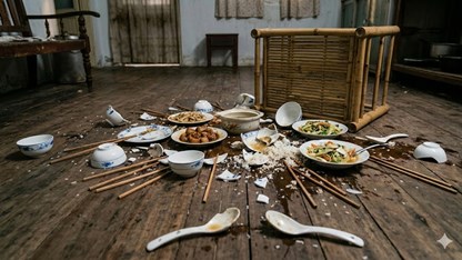 Những đứa trẻ lớn lên trong tiếng bát đũa rơi...