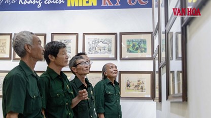  Triển lãm 110 tác phẩm ký họa “Miền Ký ức” tri ân ngày 27.7