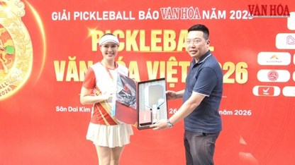 Dấu ấn cảm xúc đọng lại sau Giải Pickleball Báo Văn Hóa năm 2026