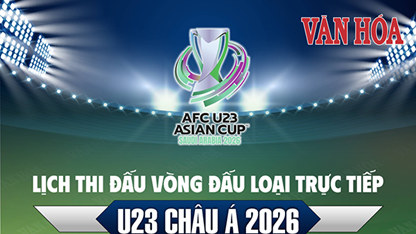 (Infographic) Chốt lịch thi đấu vòng tứ kết U23 châu Á 2026 mới nhất