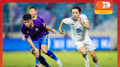 Highlight Nam Định vs Hà Nội FC: Xuân Mạnh lập siêu phẩm, nhà ĐKVĐ chia điểm tại Thiên Trường