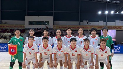 Highlight Futsal nữ Myanmar vs Việt Nam: Chiến thắng 4 sao