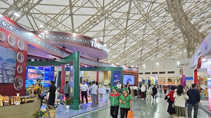 Toàn cảnh triển lãm Hội chợ mùa Xuân lần thứ nhất năm 2026