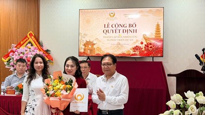 Hiệp hội Phát triển Công nghiệp Văn hóa Việt Nam ra mắt Ban Nghiên cứu Phát triển Dự án