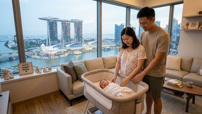 Singapore tăng cường chính sách hỗ trợ, thúc đẩy tỉ lệ sinh