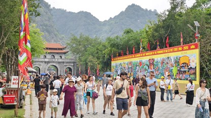 Ninh Bình: Miễn phí vé tham quan Cố đô Hoa Lư dịp lễ hội