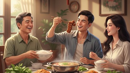 Ra mắt nhà vợ tương lai, chàng trai suýt chia tay vì “đặc sản” kinh sợ trên mâm cơm