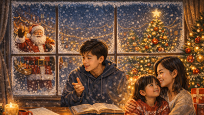 Ông già Noel có thật không, câu hỏi khiến người lớn lặng đi...