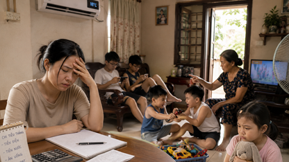 Tôi bắt đầu sợ kỳ nghỉ hè vì năm nào chị chồng cũng gửi con về quê nhờ chăm sóc