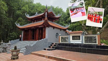 Di tích đền Đót hoàn thành tu bổ, phát huy giá trị di sản