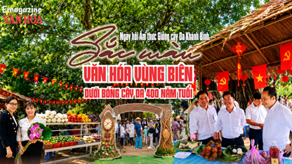 (Emagazine) Sắc màu văn hóa vùng biên tại Ngày hội Ẩm thực Giồng cây Da Khánh Bình 