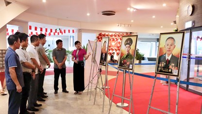 Triển lãm “Chân dung Anh hùng Lực lượng vũ trang nhân dân trong Chiến dịch Điện Biên Phủ“