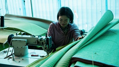 Làng dệt chiếu Hới trong thời đại mới