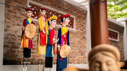 Giữ “hồn” rối cạn Tế Tiêu giữa nhịp sống hiện đại
