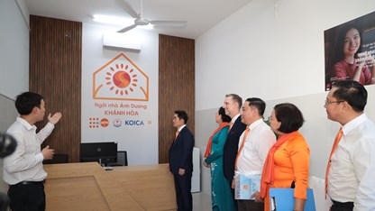 Khánh Hòa chính thức có Ngôi nhà Ánh Dương hỗ trợ phụ nữ, trẻ em gái bị bạo lực