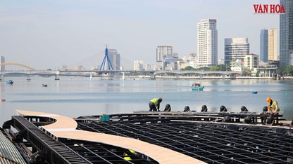 Cận cảnh sân khấu, khán đài hàng nghìn chỗ ngồi phục vụ DIFF 2026