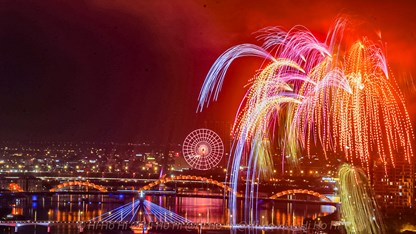 DIFF 2026: Đức “vẽ” bầu trời, Macau kể chuyện Tây Du Ký bằng pháo hoa