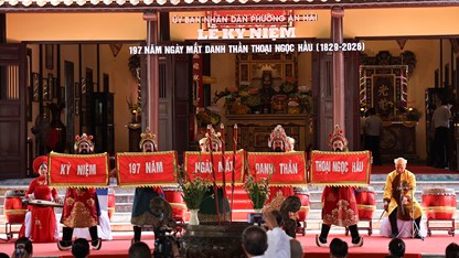 Kỷ niệm 197 năm Ngày mất Danh thần Thoại Ngọc Hầu 