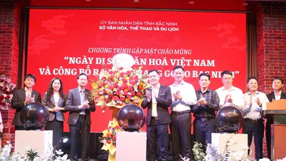 Bắc Ninh kỷ niệm 20 năm Ngày Di sản Văn hóa Việt Nam và ra mắt trang Go to Bac Ninh