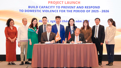 Khởi động dự án Nâng cao năng lực phòng ngừa và ứng phó với bạo lực gia đình trong kỷ nguyên số