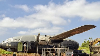 Tái hiện không gian chiến trường Khe Sanh với máy bay C-119