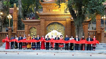 Khánh thành dự án tu bổ Đền Đuổm - báu vật hơn 800 năm tuổi xứ trà