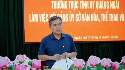 Khơi nguồn sức mạnh văn hóa cho Quảng Ngãi bứt phá