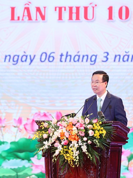 Chủ tịch nước Võ Văn Thưởng: Các NSND, NSƯT là vốn quý của đất nước - Anh 4