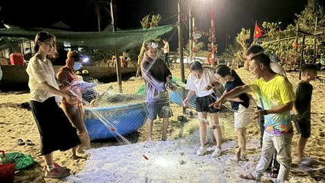 Khi mẻ lưới thành lời mời