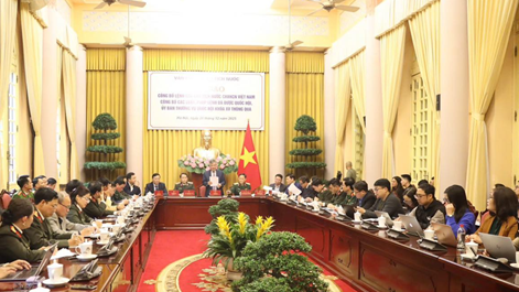 Công bố Lệnh của Chủ tịch nước về 14 luật và 1 pháp lệnh