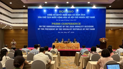 Chủ tịch nước đặc xá cho 9.950 phạm nhân đang chấp hành án phạt tù