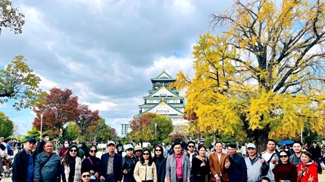 Nhật Bản: Lập kỷ lục mới về lượng khách quốc tế trong năm